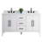 60" Double Bathroom Vanity Set-94811325-94811326