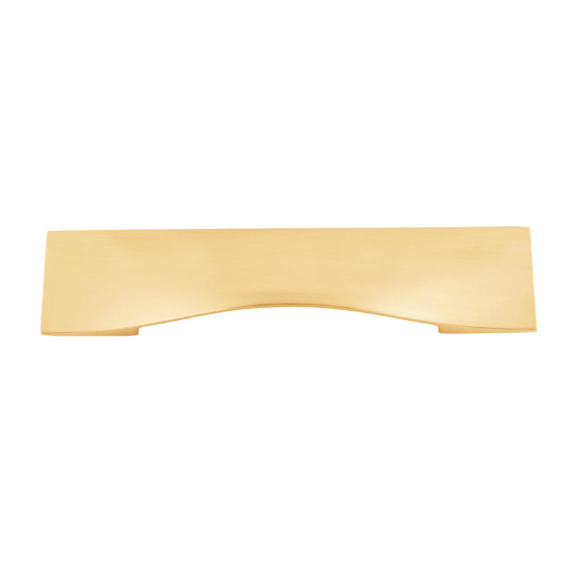 Emerge Cup / Bin Pull, Brushed Golden Brass