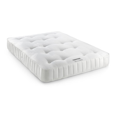 Lilianna Upholstered UK Double - DE 135 X 190 Cm Ottoman Storage Bed with Mattress