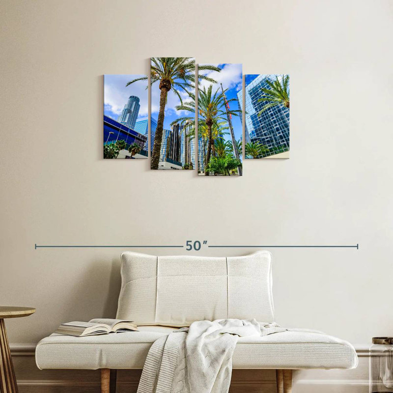 Los angeles city palms Sireci, H 22 po x l 36 po