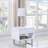 High Glossy White 1-Drawer Table_Coffee Table