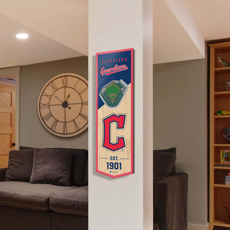 MLB 3D StadiumView 8x32 Banner, Oakland Athletics, 19" H x 6" W x 0.68" D
