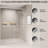 44 - 48 In. W X 72 H Shower Door, Double Sliding Semi-, 1/4" Tempered Glass, , Scratch Corners, Adjustable Installation 44" 48" 72", 6Mm Frame With Angles, Walk-In