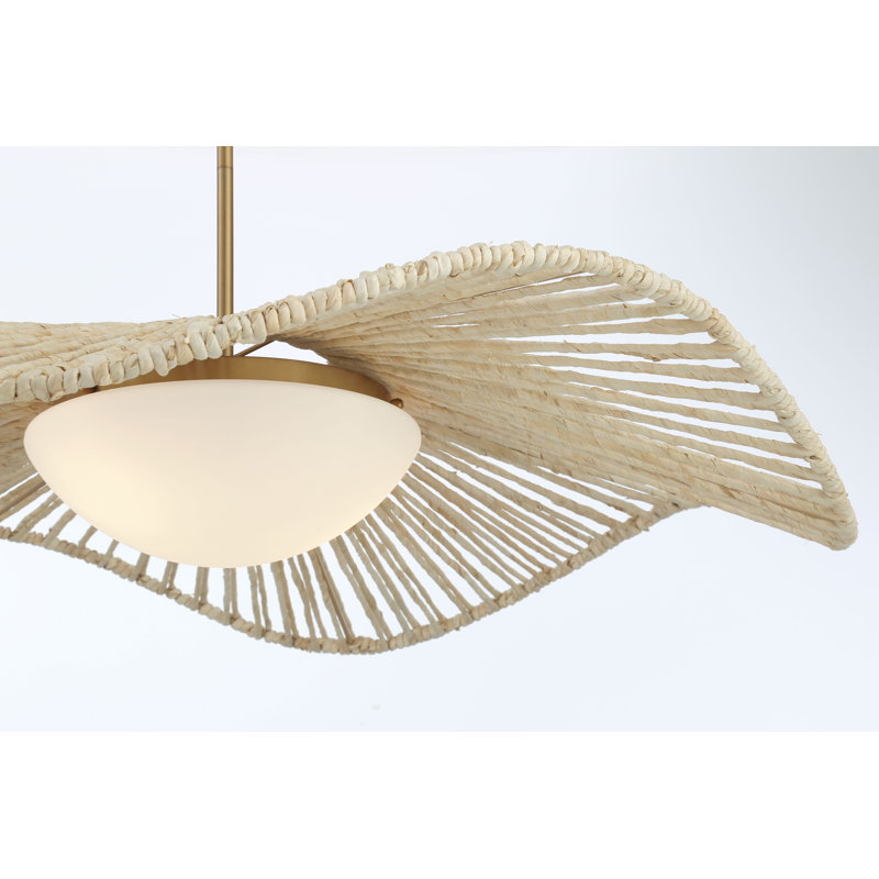 Luminaire suspendu 2 lumières 36 po Longfield