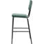 Desousa Upholstered Counter Stool with Metal Frame-398841764