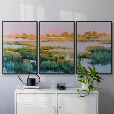" Marshland View I " 3 - Pieces