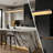 47.2" Modern Linear Chandelier With Alabaster Shade For Dining Room – Matte Black Finish-565842580-565842582