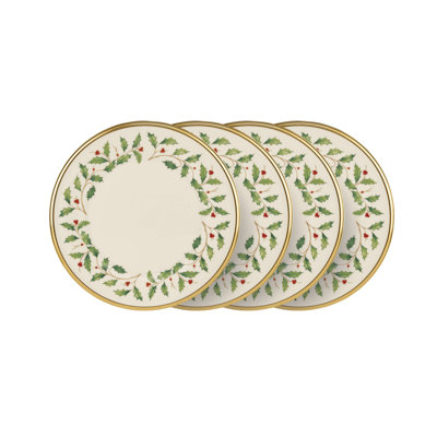 Holiday Salad Plates, Set Of 4