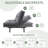 Alan 71" Upholstered Convertible Sofa With Adjustable Arms And Backs-434691094