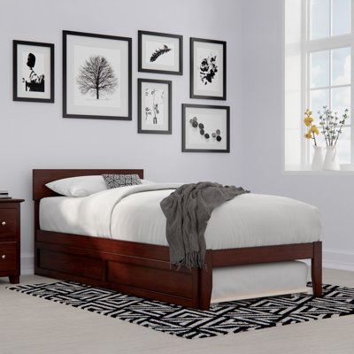 Akiva Platform Bed with Trundle
