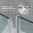 OVE Decors Pasadena 33 3/4 To 35 3/4 In. W X 72 In. H Alcove Frameless Pivot Shower Door , 2025-110692768