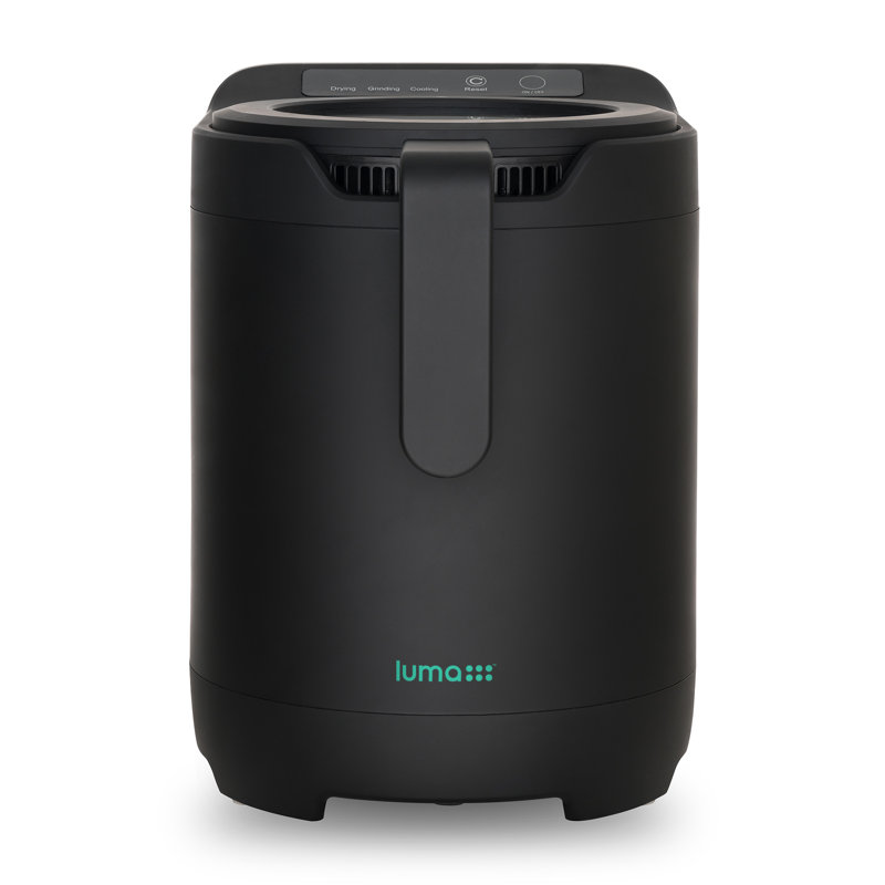 Luma Electric Kitchen Composter 2.5L Capacity Odorless Countertop Compost Bin, Lid Clear-View Window