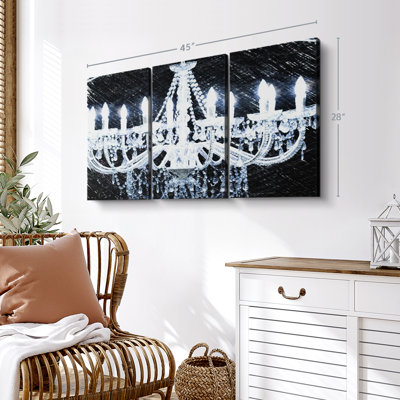 Architecture " Chandelier " 3 - Pieces