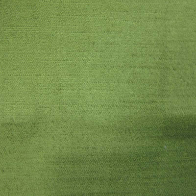 Namur Fabric | Solid Textured Velvet Fabric | Color Apple