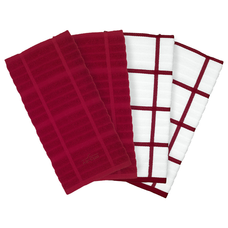 All-Clad Tea Towel Kitchen Towel, Chili