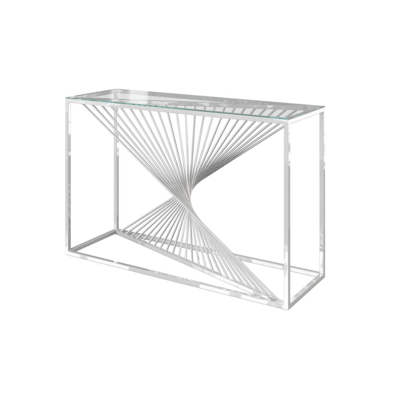 Aylene 120Cm Glass Console Table