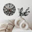 Horloge murale en 2 dimensions