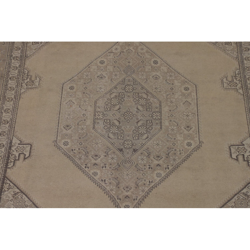 Tapis traditionnel géométrique rétro 8 x 12