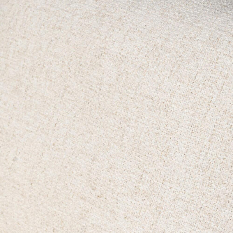 Fauteuil Marisol, Mélange de polyester naturel Omari, Chêne brun terre
