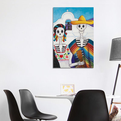 Mexican Gothic 1 Piece Wrapped Canvas Wall Art