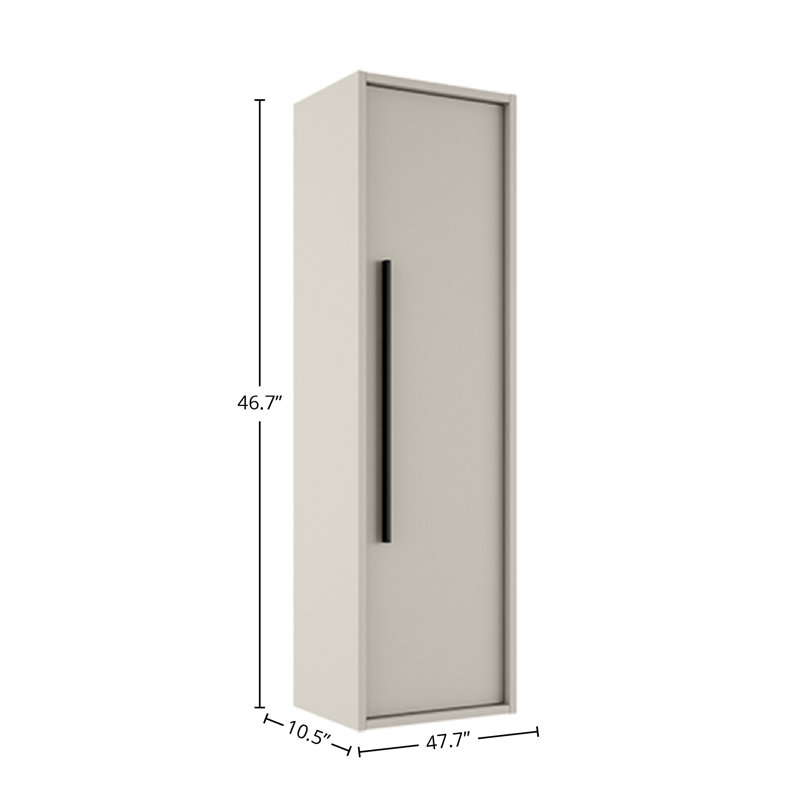 Armoire haute pour salle de bain Collection AQUA par DAX, Beige