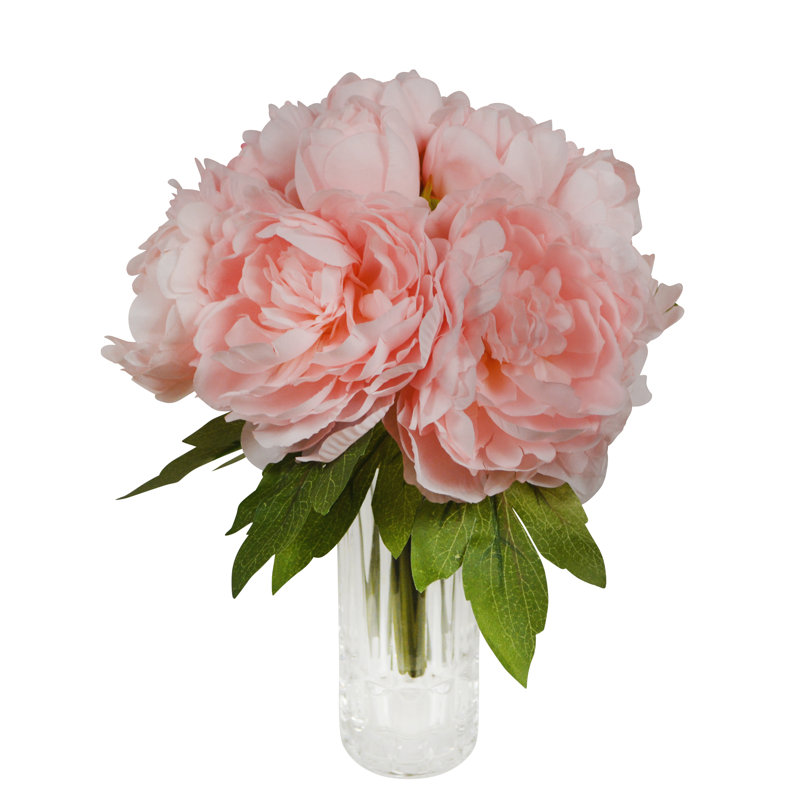 Bouquet de pivoines 11 po 11 po, Rose