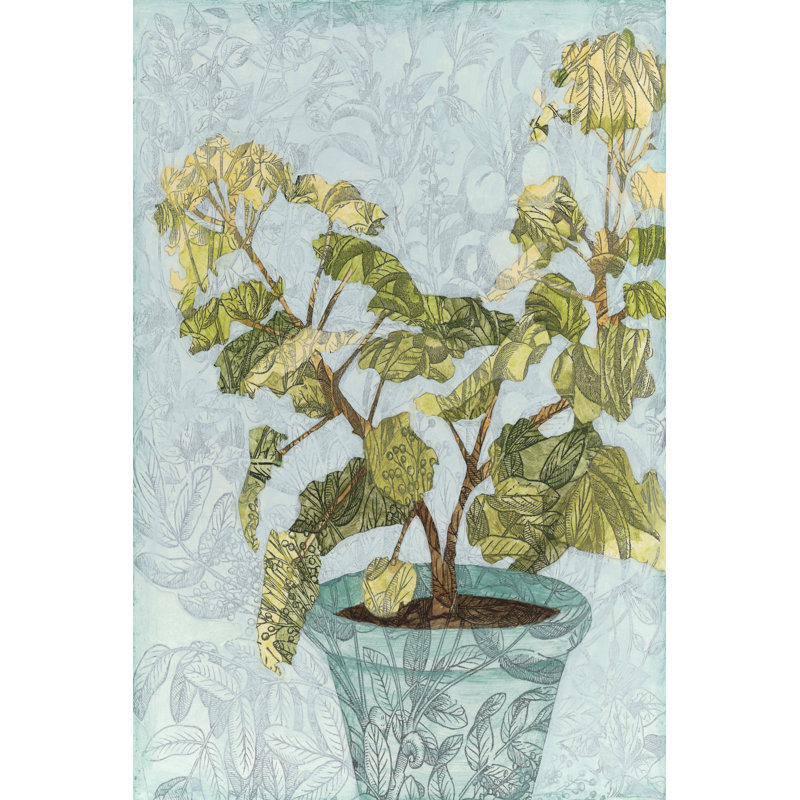 Conservatory Collage II by Megan Meagher - Wrapped Canvas Print, 46cm H x 30cm W x 3.8cm D