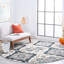 Tapis gris tissé à la machine Tinsman-108631847