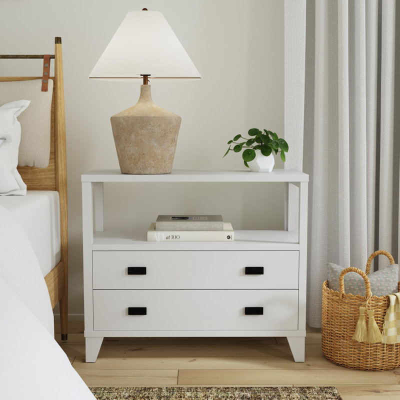 Aditya 34'' W Nightstand, Off White