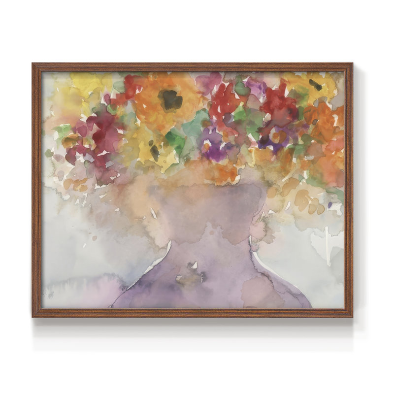 «Garden Flair I», reproduction encadrée