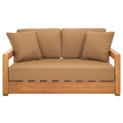 Melrose 52.75" Wide Loveseat with Cushions