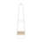 Metal Clothing Rack Tall  With Wooden Shelf Pewter-2134231819