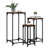 17 Stories Nesting Side Tables 3 Pcs Smoked Oak Engineered Wood