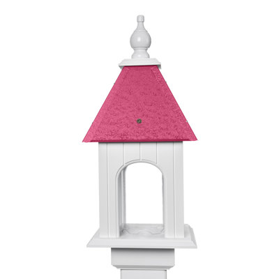 Krebs Water Resistant Pole Tube Bird Feeder