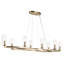 Lustre courbé moderne avec verre cylindrique transparent-111187541-111187543-111187547