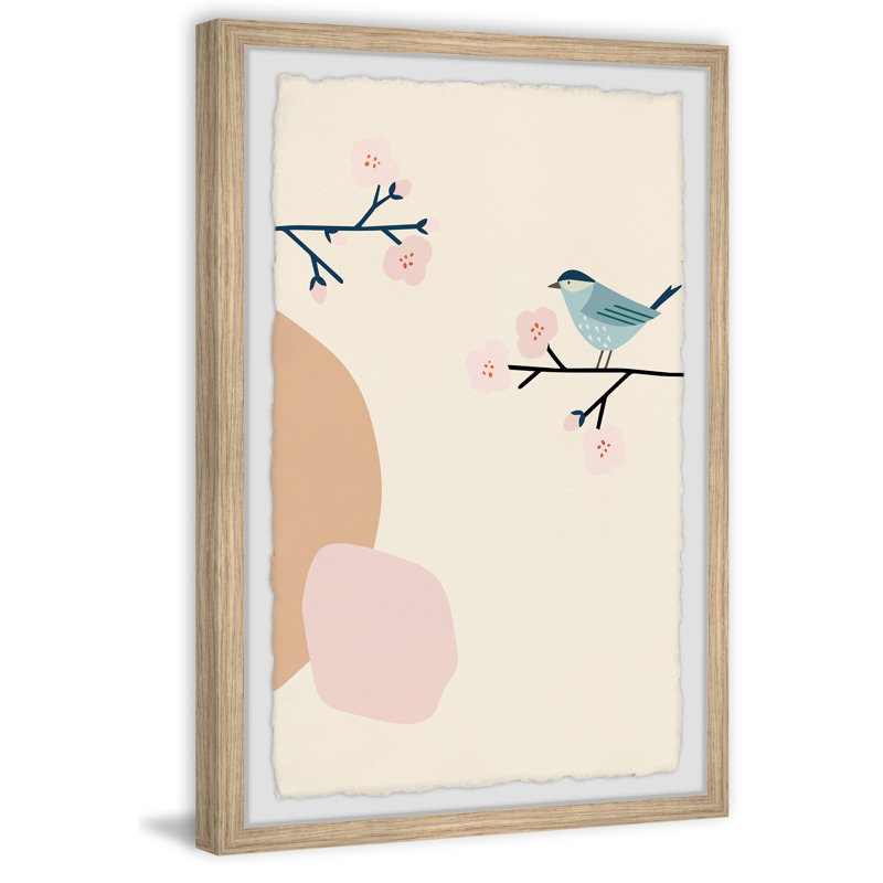 «Aaditri Autumn Branches», reproduction encadrée, H 45 po x l 30 po x P 1,5 po