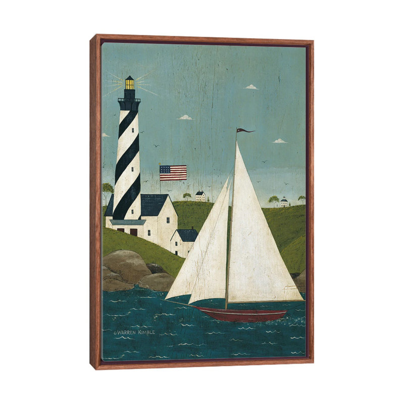 «Coastal Breeze», reproduction d'art murale encadrée, H 40 po x l 26 po, Reproduction encadrée sans passe-partout, Brun