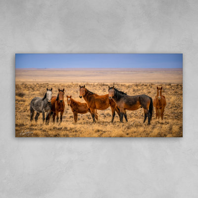 "The Wild Bunch" by Lawrence Leyderman – 20" x 40" Acrylic Wall Art