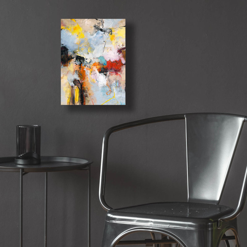 Art mural en verre Wrought Studio «Free Form» par Incado, H 16 po x l 12 po x P 0,13 po
