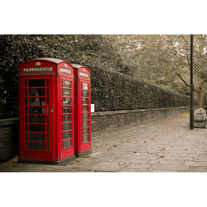 London Scene I - Wrapped Canvas Print, 30cm H x 46cm W