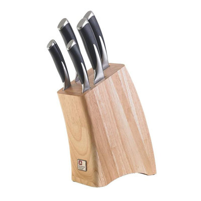 Richardson Sheffield 6 Piece High Carbon Stainless Steel Knife Block Set