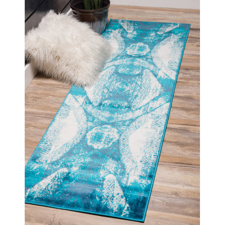 Tapis turquoise Affleck