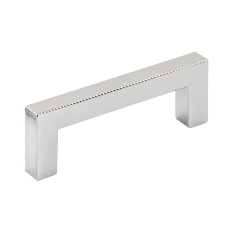 Monument 10-1/16 inch (256mm) Centre-to-Centre Polished Chrome Cabinet Pull, Polished Chrome, 10.0625"