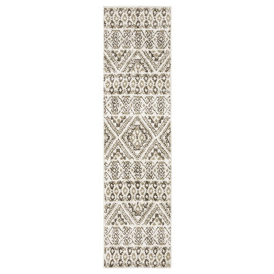 Lorely Updated Lodge Brown/Beige Area Rug