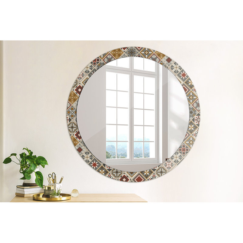 Huldar Glass Flat Wall Mirror