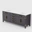 Plateau de meuble-lavabo double l 80 po x P 22 po Laurel-82319048-82319049