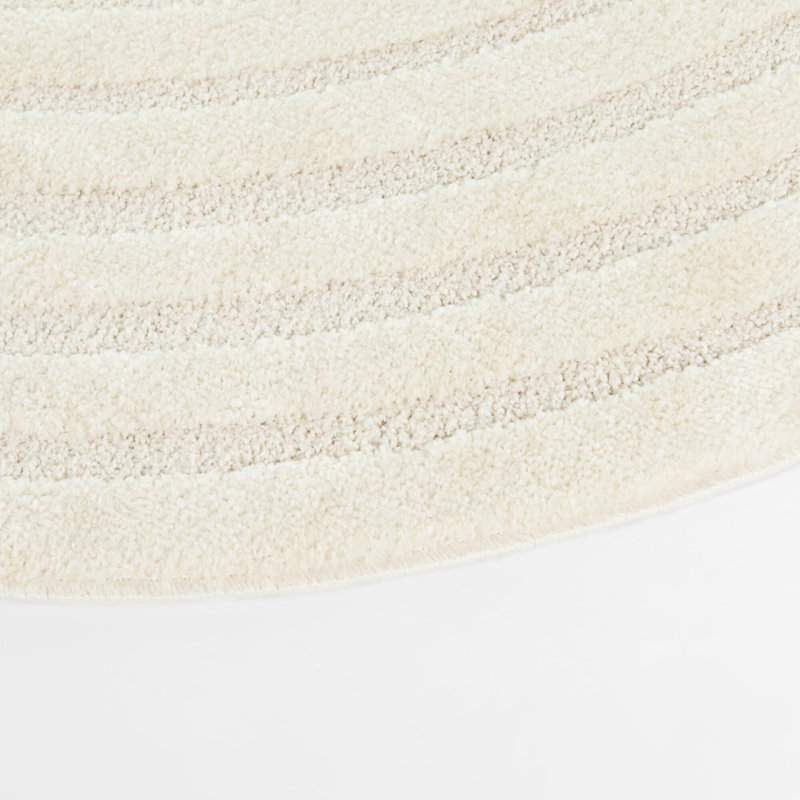 Tapis crème Mid-Century Bradfield, Rectangle 7 pi 10 po x 10 pi