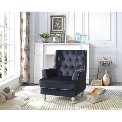 Fauteuil noir élégant Elegant