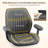 Breathable Leather Task Chair With Padded Arms for home office-397988538
