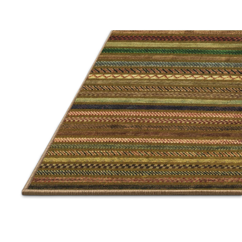 Abstract Indoor Rug, Rectangle 2' x 4'